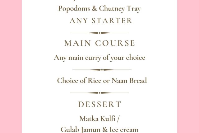 Pink Floral Valentine's Menu-2